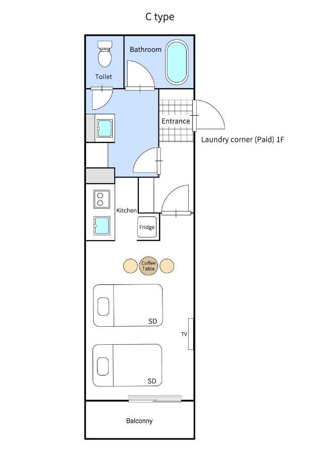 เรอลา ฮิงาชิมัตสึโดะ Aparthotel ภายนอก รูปภาพ