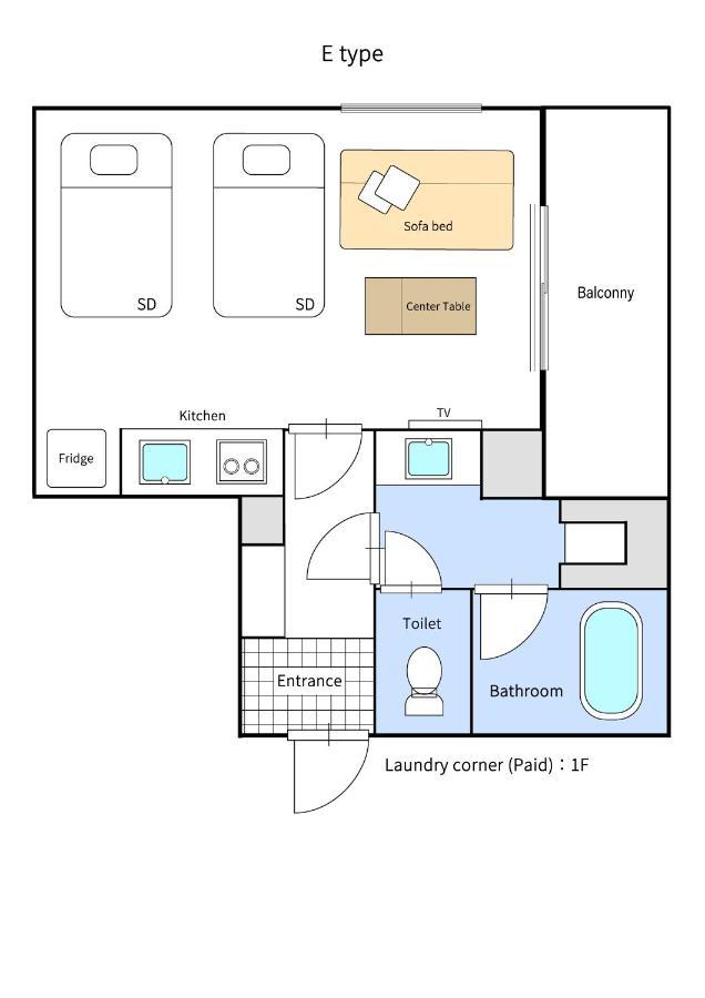 เรอลา ฮิงาชิมัตสึโดะ Aparthotel ภายนอก รูปภาพ